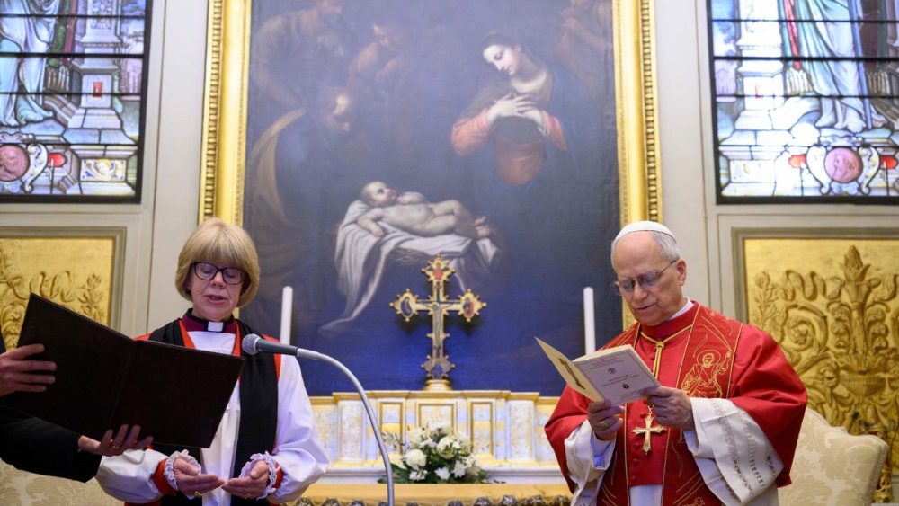 L'arcivescovo di Canterbury in udienza in Vaticano © Vatican Media