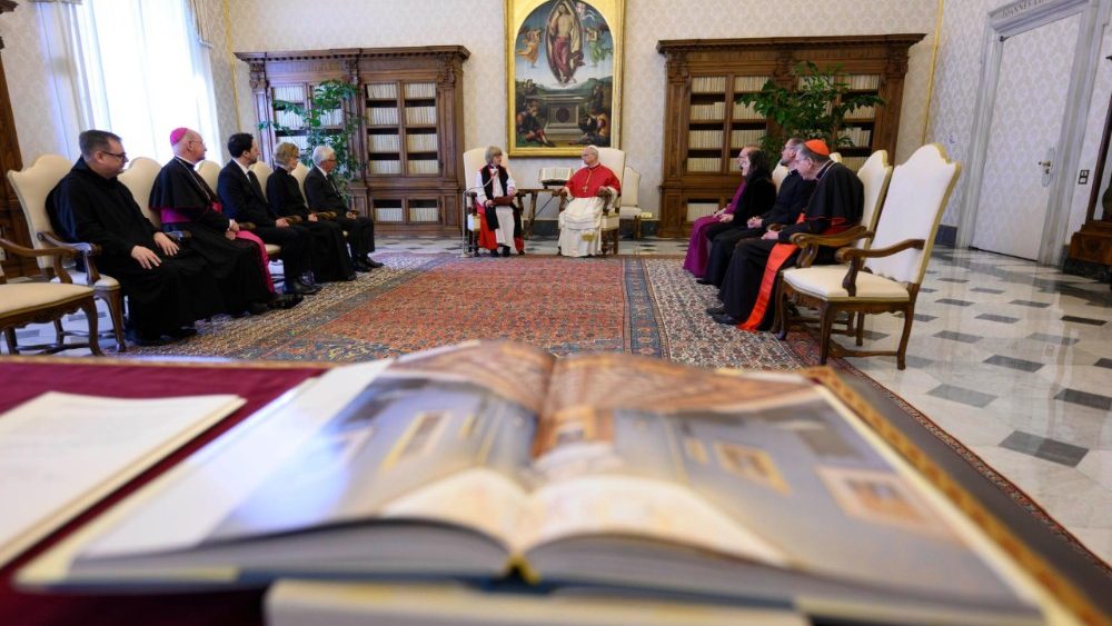 L'arcivescovo di Canterbury in udienza in Vaticano © Vatican Media