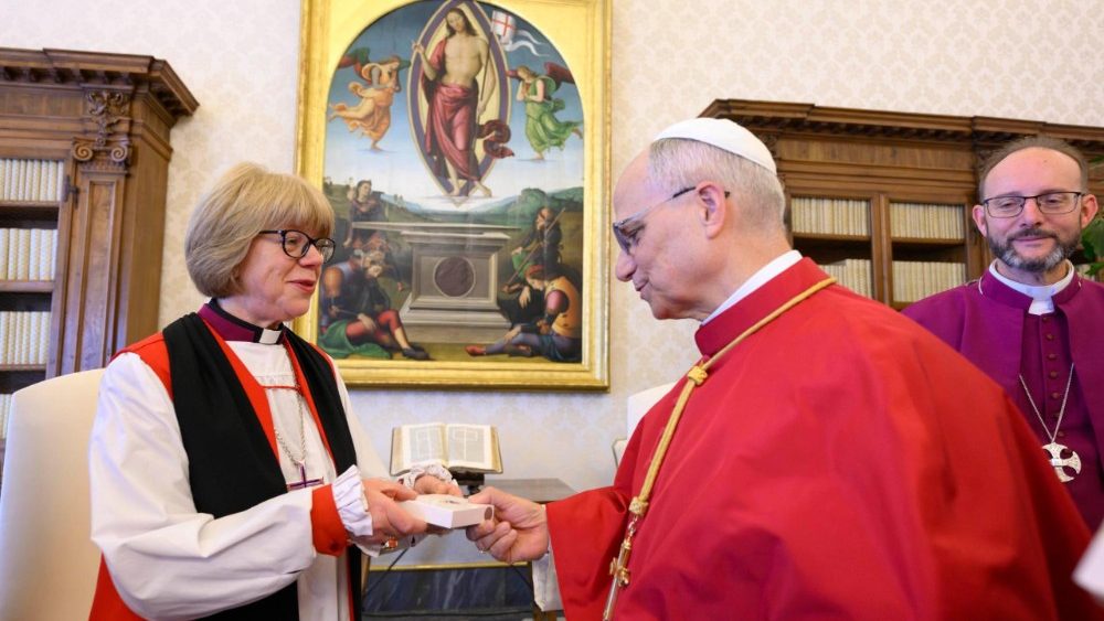 L'arcivescovo di Canterbury in udienza in Vaticano © Vatican Media