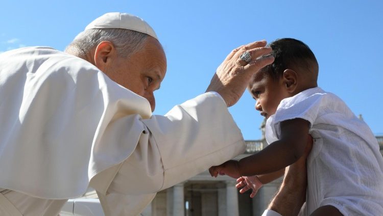 Lors de l'Audience générale de ce mercredi 29 avril 2026.