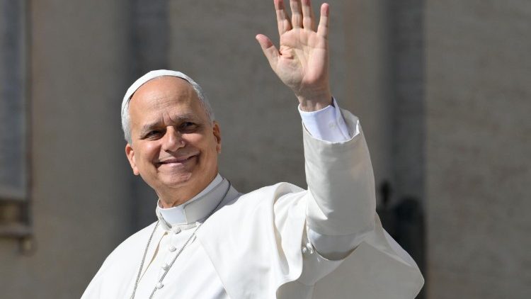 Papa Le&oacute;n XIV en la Audiencia General del mi&eacute;rcoles 29 de abril de 2026