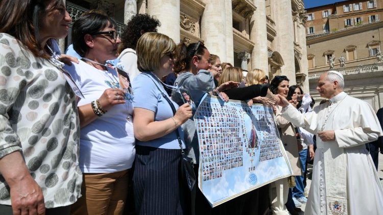 Dal Papa le mamme che hanno perso un figlio. 
