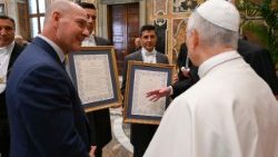 La Leon al XIV-lea, membrii fundației ”Papal Foundation”