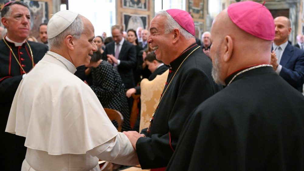 La Leon al XIV-lea, membrii fundației ”Papal Foundation”
