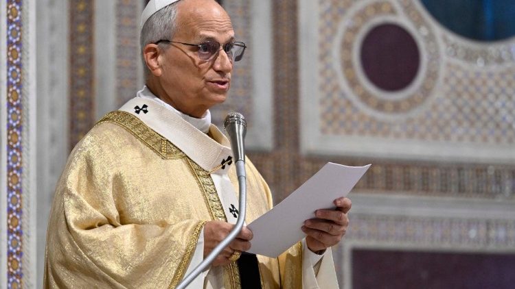 Papa Leone XIV all'omelia della celebrazione