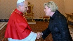 Papież i prezydent Islandii