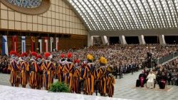 The ceremony in the Paul VI Hall