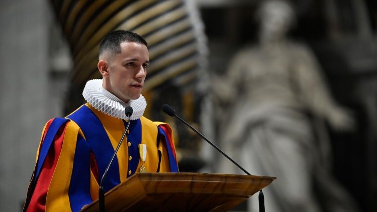 Mše svat&aacute; ku př&iacute;saze Šv&yacute;carsk&eacute; gardy, 6. 5. 2026