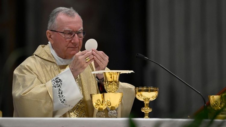  La celebraci&oacute;n de la Misa en la Bas&iacute;lica del Vaticano 