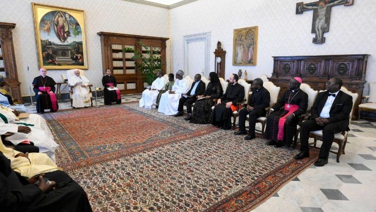 Pope Leo XIV receives representatives of Muslim communities of Senegal