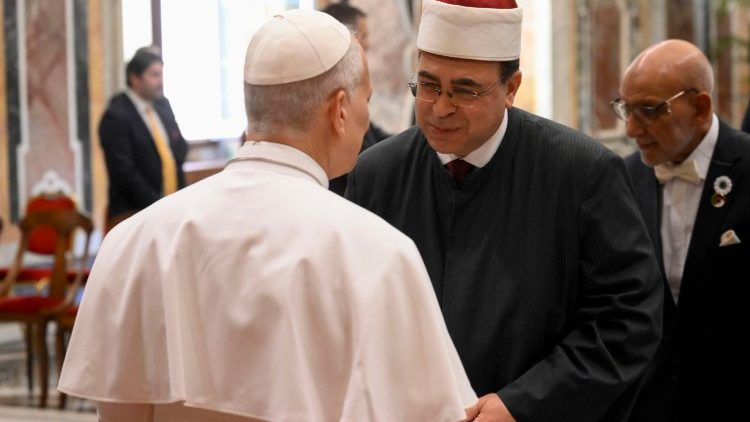 La Leon al XIV-lea, participanții la Colocviul anual dintre Departamentul pentru dialogul interreligios și Institutul regal de studii interreligioase din Iordania.