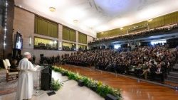 Pope Leo XIV makes pastoral visit to the Sapienza University of Rome