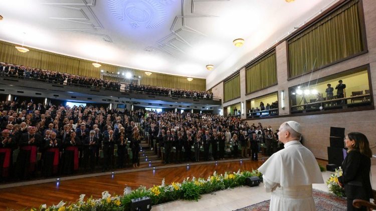 Визита в римския университет La Sapienza