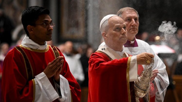 Pope Leo XIV presides at the Funeral Mass for Cardinal Paul Emil Tscherrig