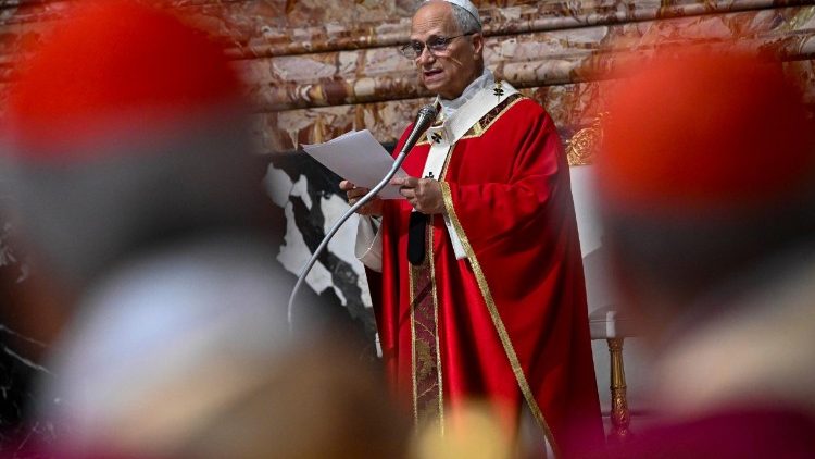 Pope Leo XIV presides at the Funeral Mass for Cardinal Paul Emil Tscherrig