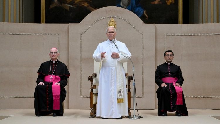 Pope Leo XIV speaks off-the-cuff to the Confirmands