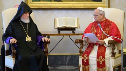 Pope Leo XIV to Catholicos Aram I: 'I pray daily for the people of Lebanon'