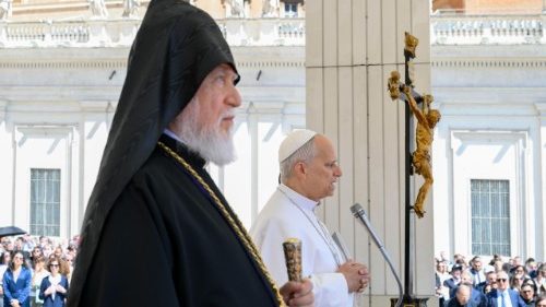 Papst Leo XIV. an Katholikos Aram I.: „Weg zur vollen Einheit“