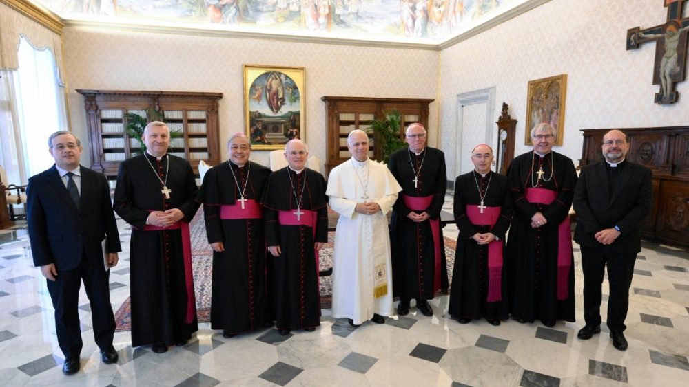 La Leon al XIV-lea, prezidiul Comisiei Conferințelor Episcopale din Uniunea Europeană (COMECE)