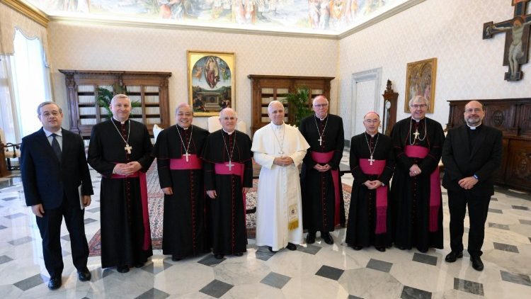 Pope Leo XIV meets with the Presidency of COMECE