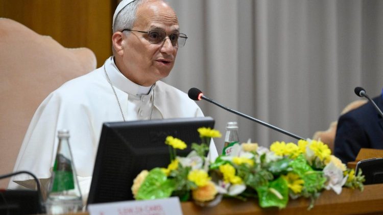 Le Pape L&eacute;on XIV s'adresse aux responsables la&iuml;cs de l'&Eacute;glise.