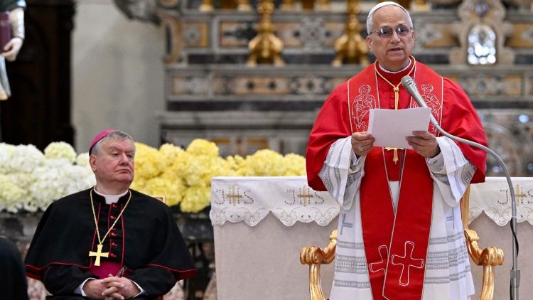 Papa Leone nella Cattedrale di Santa Maria Assunta