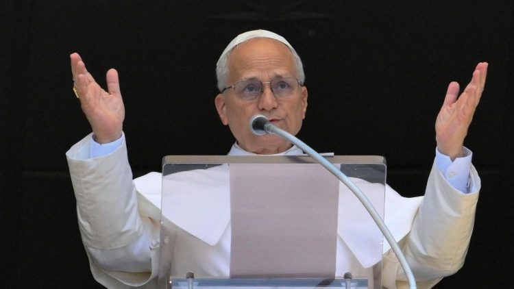 Papa Leone al Regina Caeli