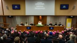 Lors de la présentation de la première encyclique du Pape, ce lundi 25 mai 2026.
