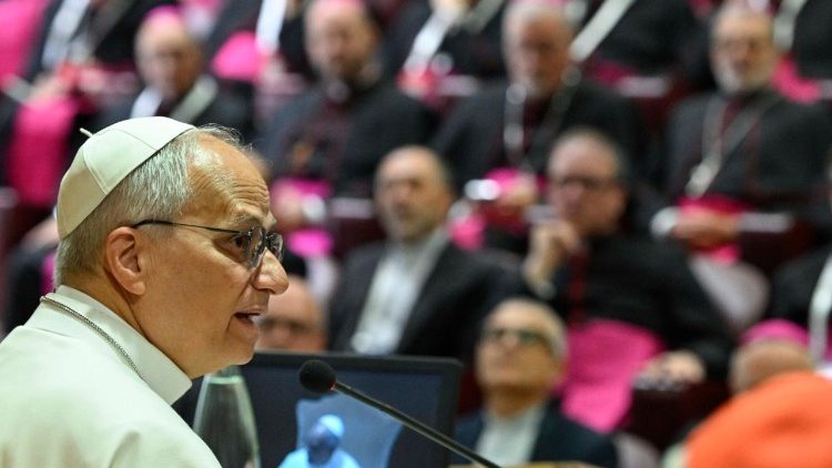Papież podczas spotkania z biskupami Konferencji Episkopatu Włoch