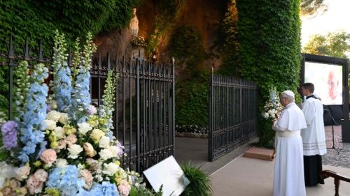 Wortlaut: Die Papstansprache beim Rosenkranzgebet f&uuml;r den Frieden