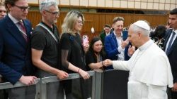 Papst Leo XIV. empfing diesen Freitag Mitglieder katholischer Studentenbewegungen aus Deutschland im Vatikan