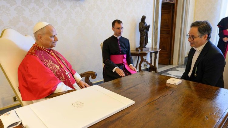 L'entretien avec le Souverain pontife