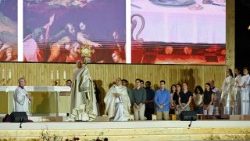 2026.06.06 Viaggio Apostolico in Spagna - Veglia di preghiera con i giovani