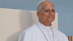 Papa Leon al XIV-lea la centrul de caritate ”CEDIA 24 HORAS”, un proiect al asociației Caritas Madrid