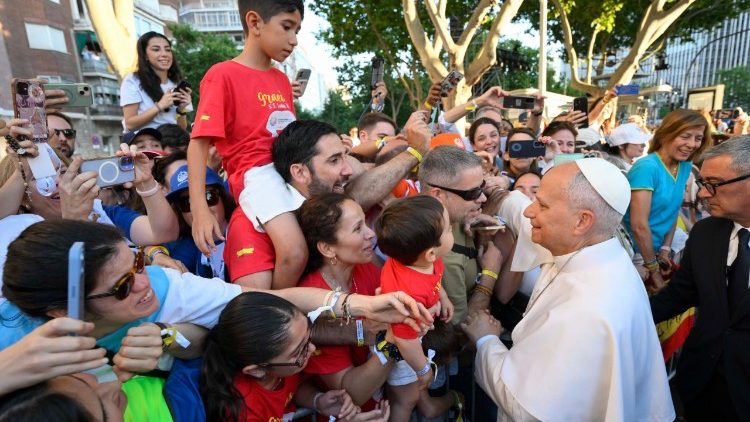 Prayer Vigil with young People in Madrid