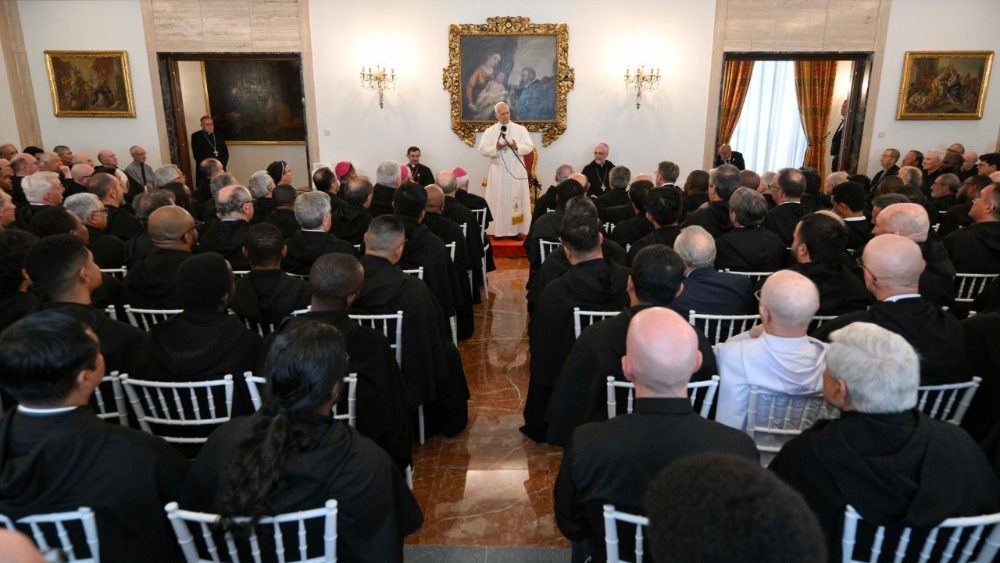 2026.06.07 Viaggio Apostolico in Spagna - Incontro con i membri dell'Ordine Agostiniano