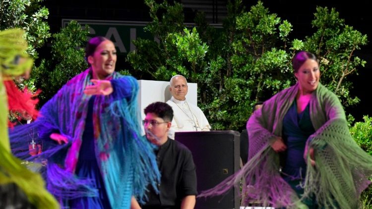  Sara Baras and her flamenco company at the Weaving Networks event in Madrid