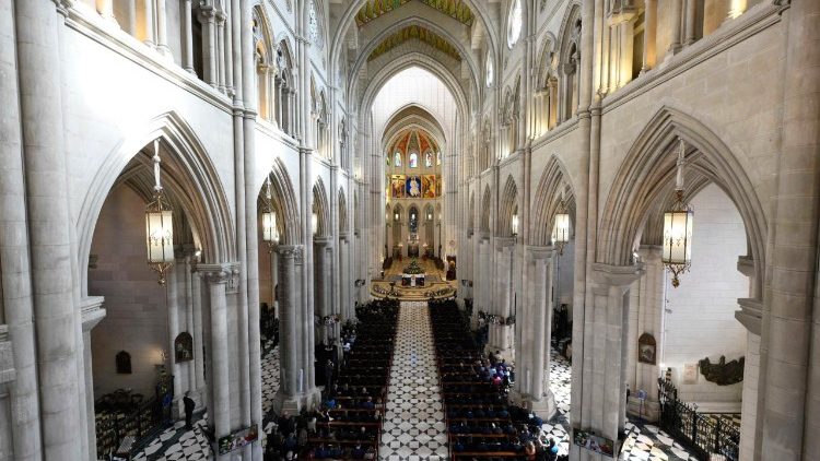 Una panoramica della cattedrale