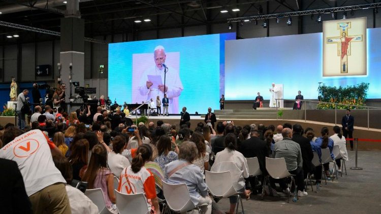O discurso de agradecimento do Papa aos quase 18 mil volunt&aacute;rios