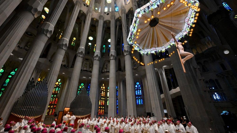 Mše svatá v bazilice Sagrada Familia, 10. 6. 2026