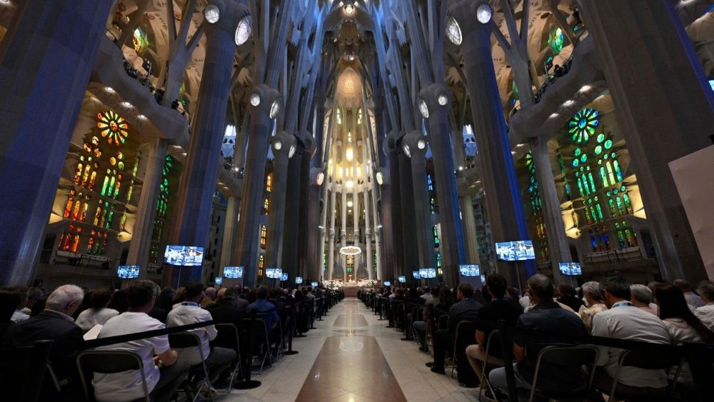 Mše svatá v bazilice Sagrada Familia, 10. 6. 2026