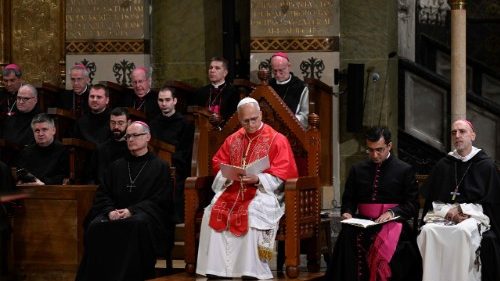 Лев XIV возглавил молитву Розария в Монсеррате