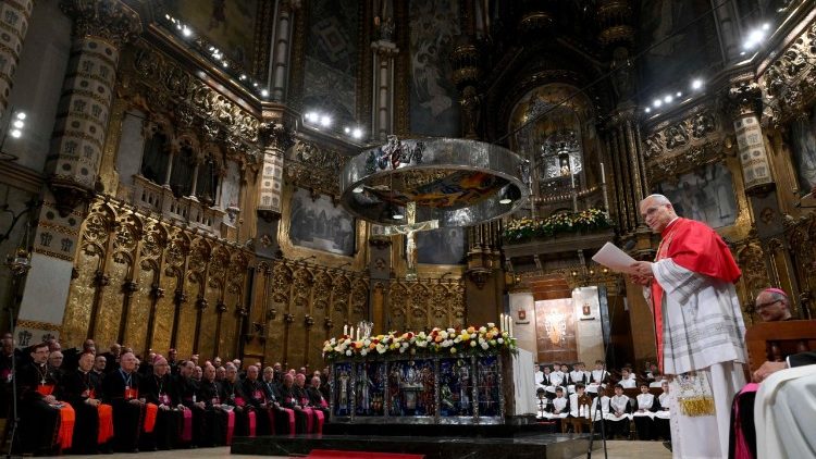 Le parole del Papa nel Santuario di Montserrat, dopo la recita del Rosario