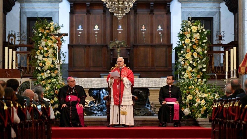 Setkání s biskupy, kněžími, jáhny, řeholníky, řeholnicemi, seminaristy a pastoračními pracovníky, 11. 6. 2026
