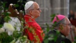 2026.06.11 Viaggio Apostolico in Spagna - Incontro con i Vescovi, i Sacerdoti, i Diaconi, i Religiosi, le Religiose, i Seminaristi e gli Operatori pastorali nella Cattedrale di Santâ  Anna