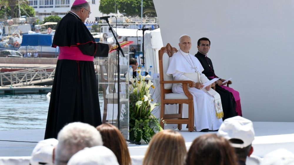 2026.06.11 Viaggio Apostolico in Spagna - Incontro con le realta' di accoglienza dei migranti