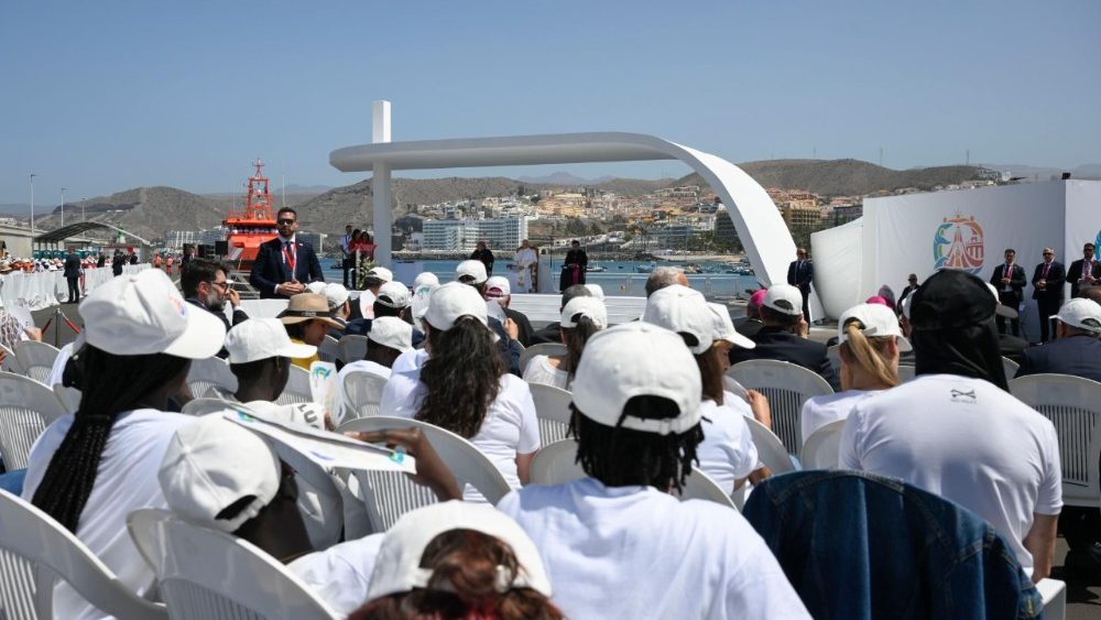 2026.06.11 Viaggio Apostolico in Spagna - Incontro con le realta' di accoglienza dei migranti