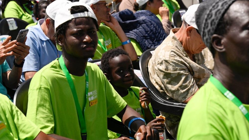 2026.06.11 Viaggio Apostolico in Spagna - Incontro con le realta' di accoglienza dei migranti