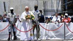 2026.06.11 Viaggio Apostolico in Spagna - Seconda Parte Incontro con le realta' di accoglienza dei migranti