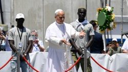 2026.06.11 Viaggio Apostolico in Spagna - Seconda Parte Incontro con le realta' di accoglienza dei migranti